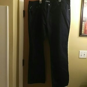 Men's dark navy blue khaki like jean sz 48/34